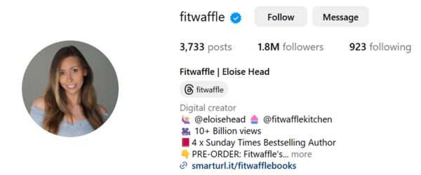 Fitwaffle | Eloise Head