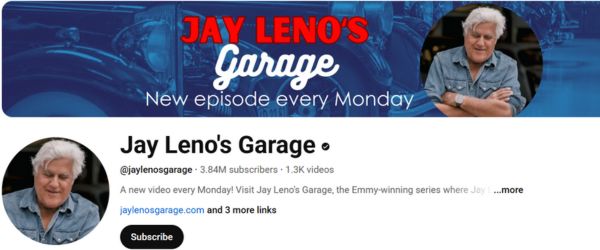 Jay Leno's Garage